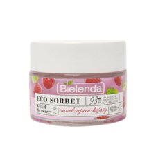 Moisturizing and Soothing Face Cream BIELENDA Eco Sorbet Raspberry 50ml